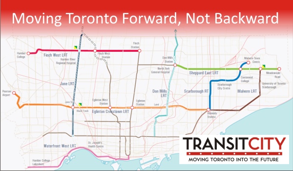 Moving Toronto Forward, Not Backward – Save TransitCity