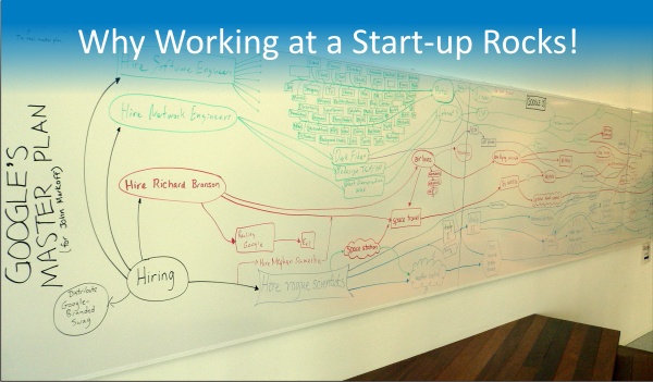 Why Working at a Startup Company Rocks!