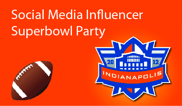 Social Media Influencer Superbowl Party