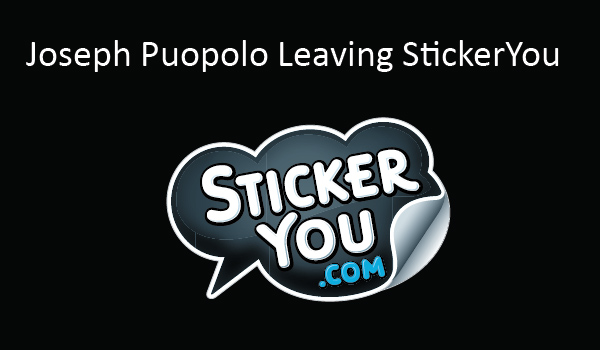 Joseph Puopolo Leaving StickerYou